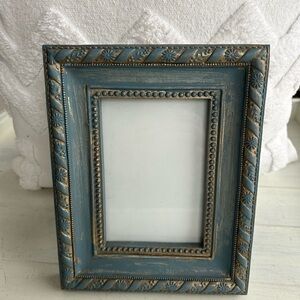 Vintage Blue Photo Frame